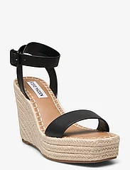 Steve Madden - Upstage Sandal - party wear at outlet prices - black leather - 0