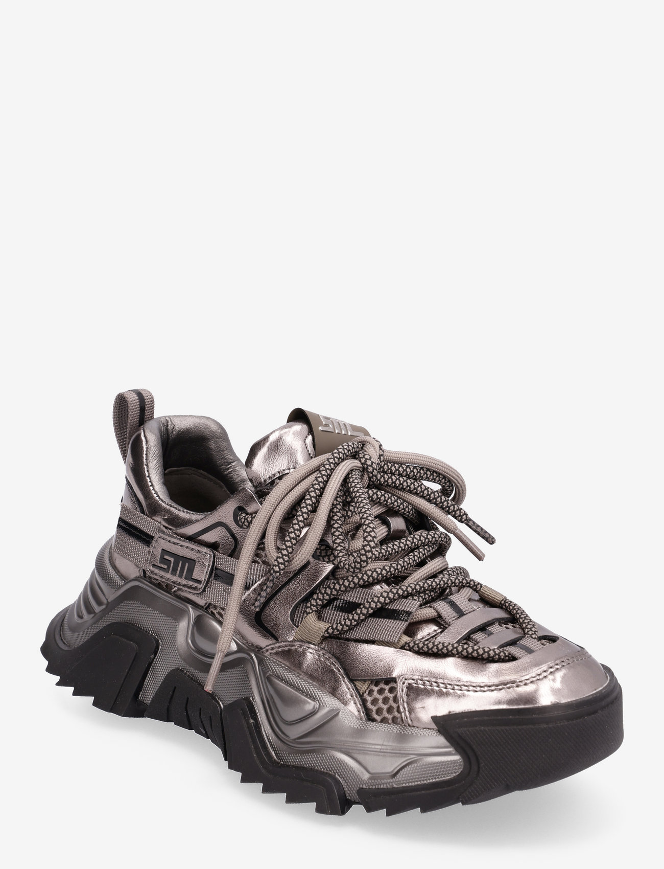 Steve Madden - Kingdom Sneaker - laisvalaiko batai storu padu - pewter - 0