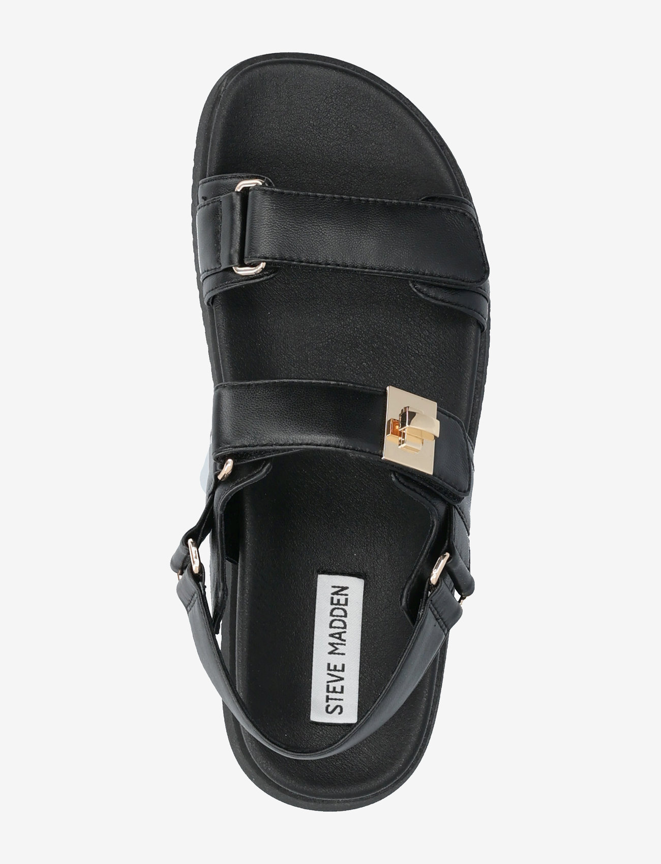 Steve Madden - Mona Sandal - kontsata sandaalid - black leather - 3