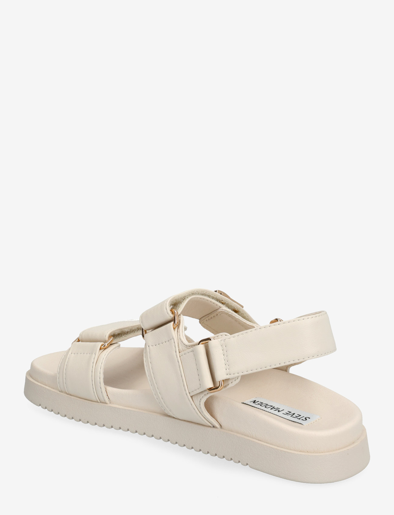 Steve Madden - Mona Sandal - flat sandals - bone leather - 2