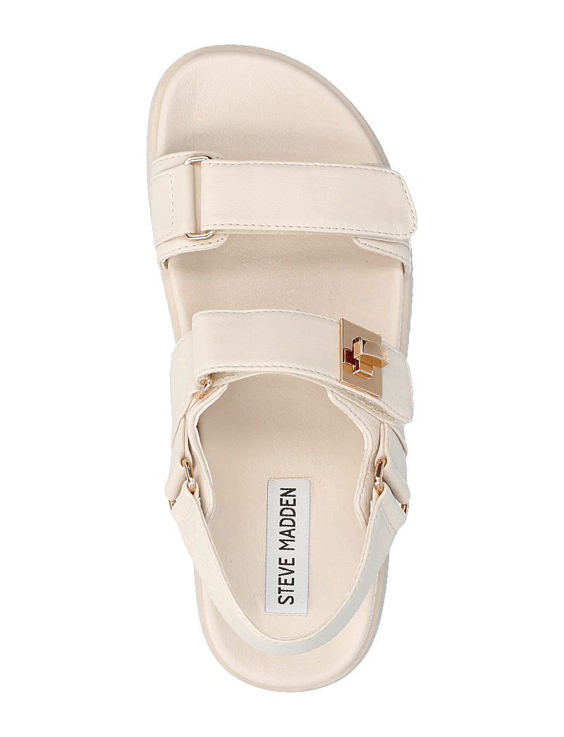 Steve Madden - Mona Sandal - flat sandals - bone leather - 3