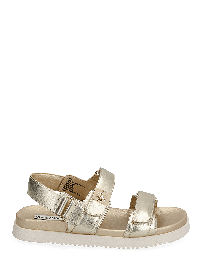 Steve Madden - Mona Sandal - flache sandalen - gold leather - 1