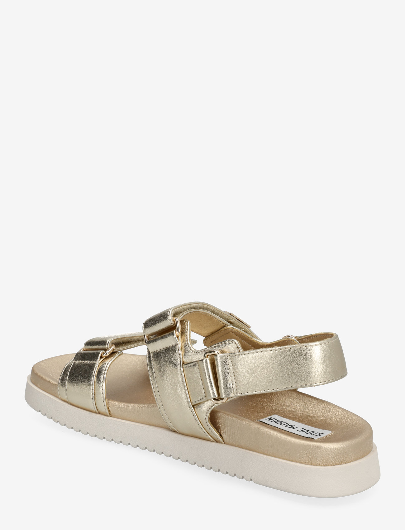 Steve Madden - Mona Sandal - platta sandaler - gold leather - 2
