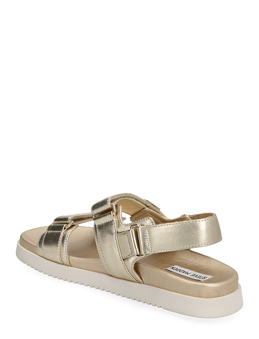 Steve Madden - Mona Sandal - flache sandalen - gold leather - 2