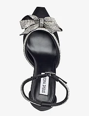 Steve Madden - Lumiere Sandal - party wear at outlet prices - black satin - 3