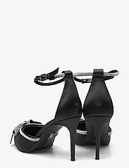 Steve Madden - Lumiere Sandal - party wear at outlet prices - black satin - 4