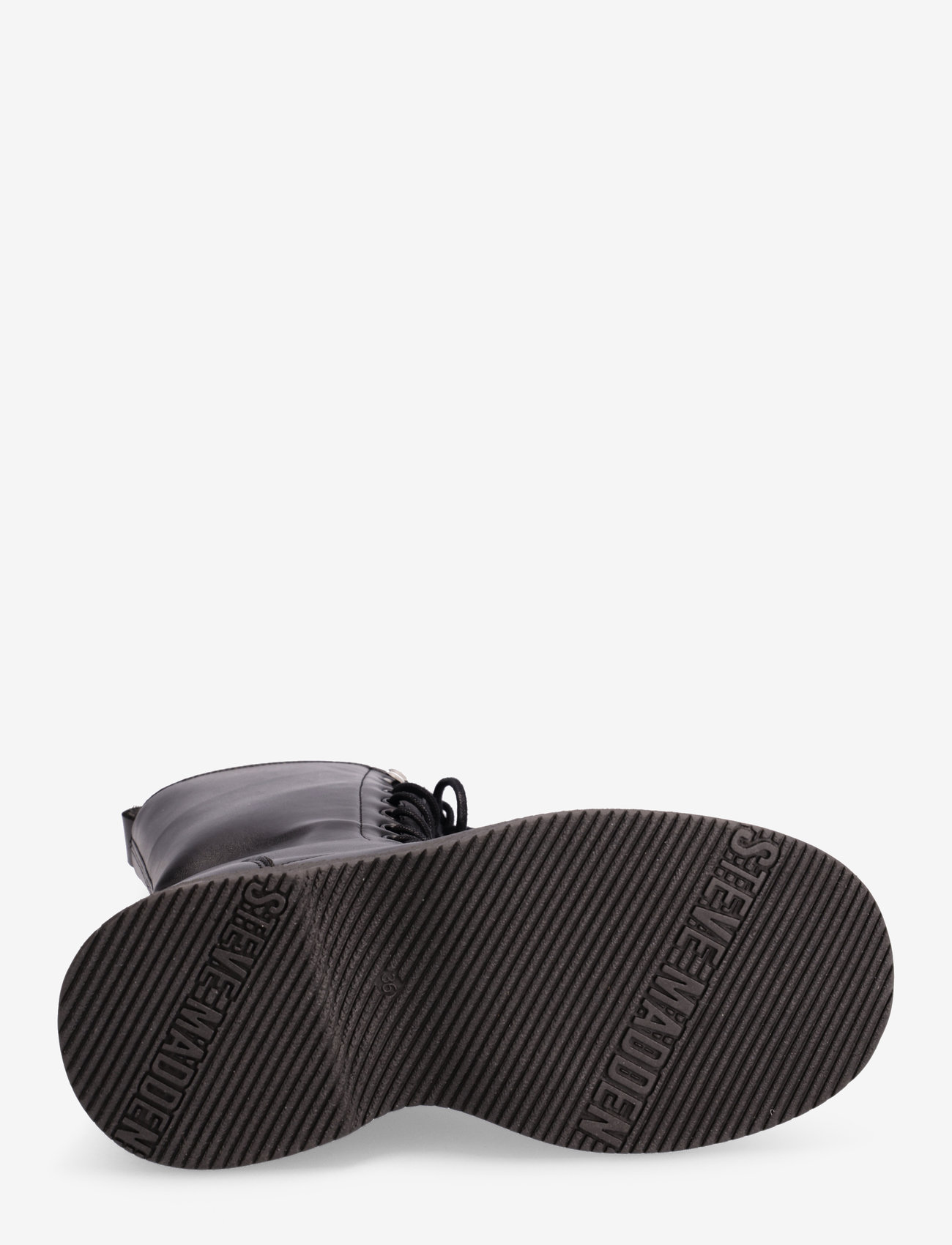 Steve Madden - Giulia Bootie - laced boots - blk action leather - 4