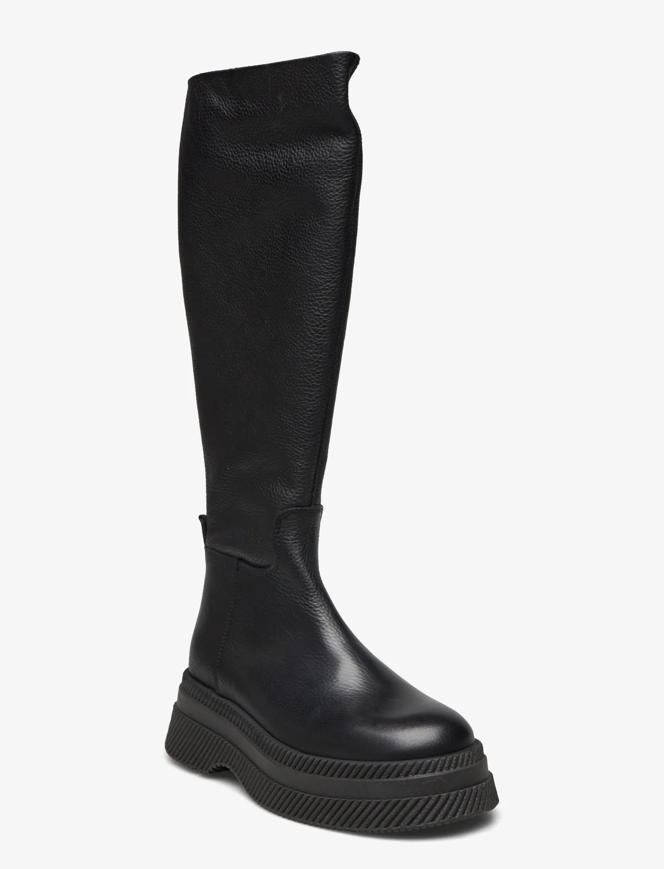 Steve Madden - Gylana Boot - lange stiefel - black leather - 0