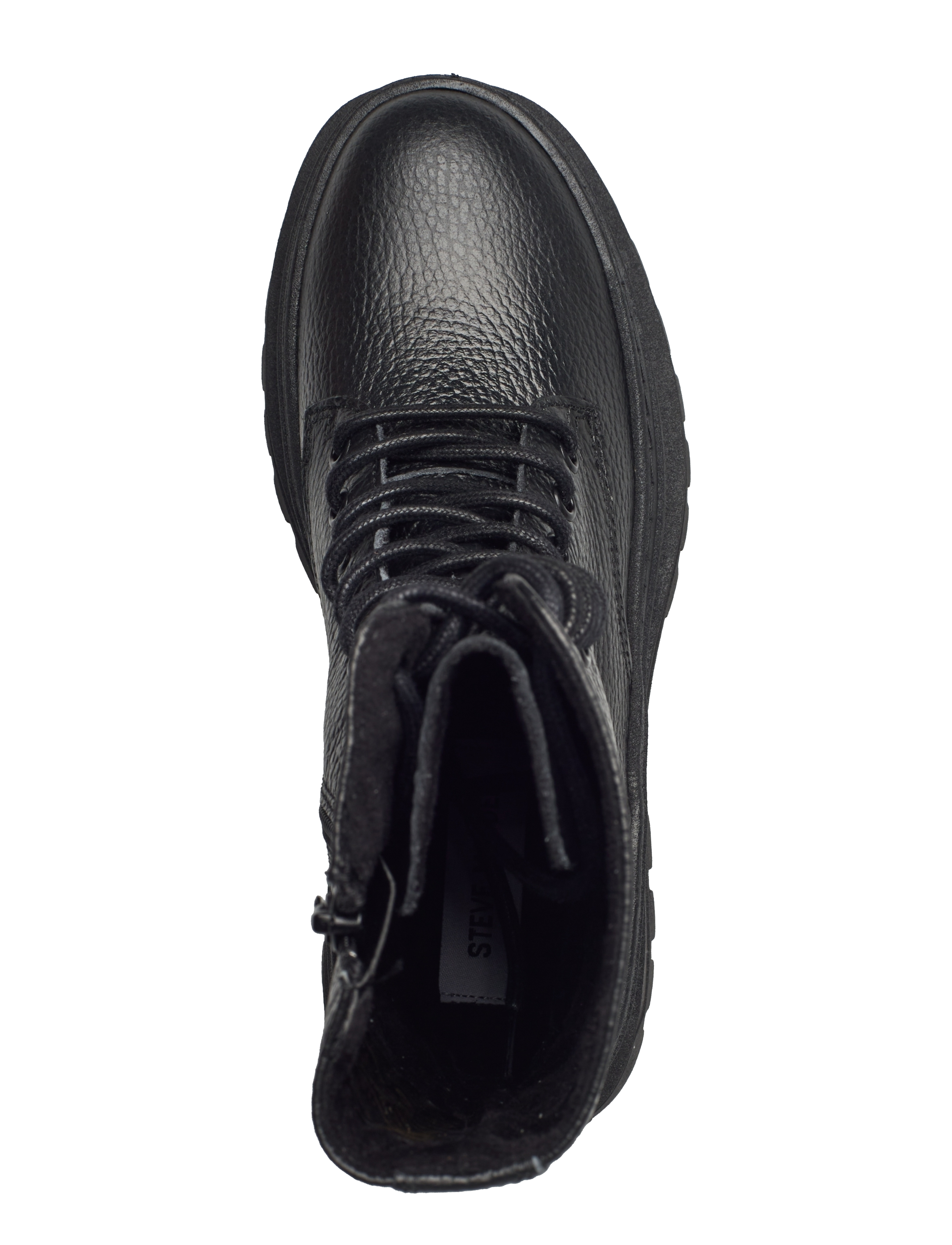 Steve Madden - Coast - snørestøvler - black leather - 3