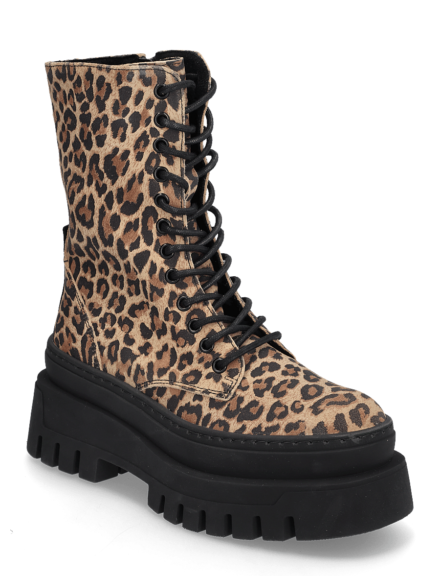Steve Madden - Coast - geschnürte stiefel - leopard - 0