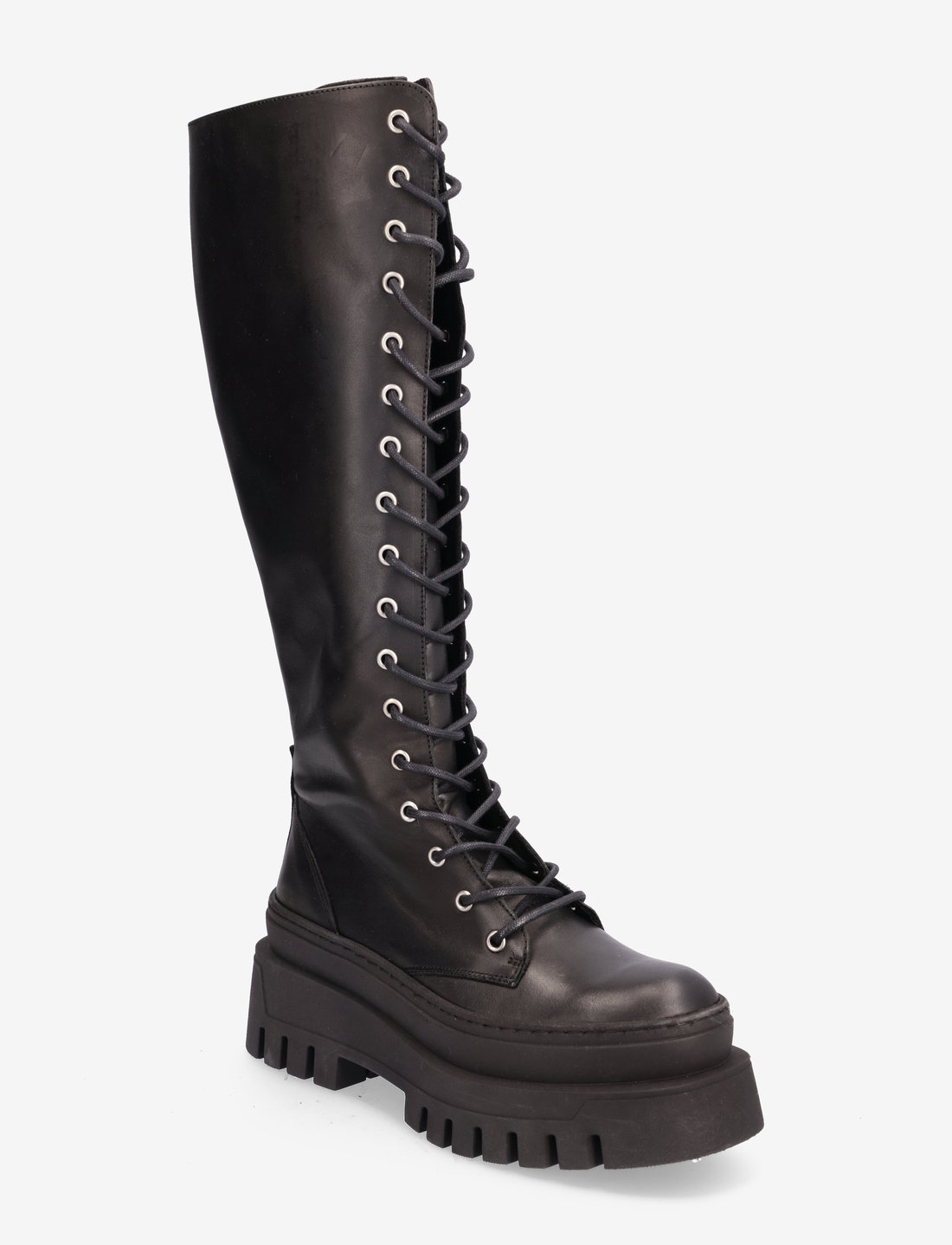 Black knee high boots sale deals