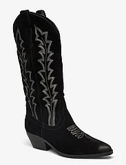 Steve Madden - Wildcard Boot - cowboy-boots - black suede - 0