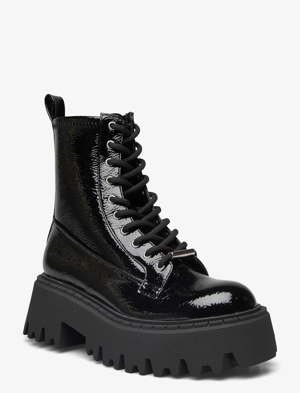 Steve madden patent boots best sale