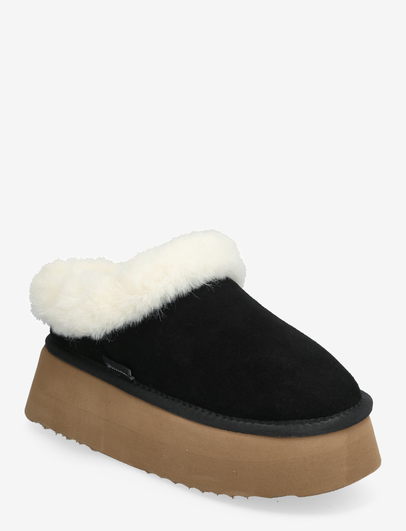 Steve Madden - Chaplin Slide - birthday gifts - black suede - 0
