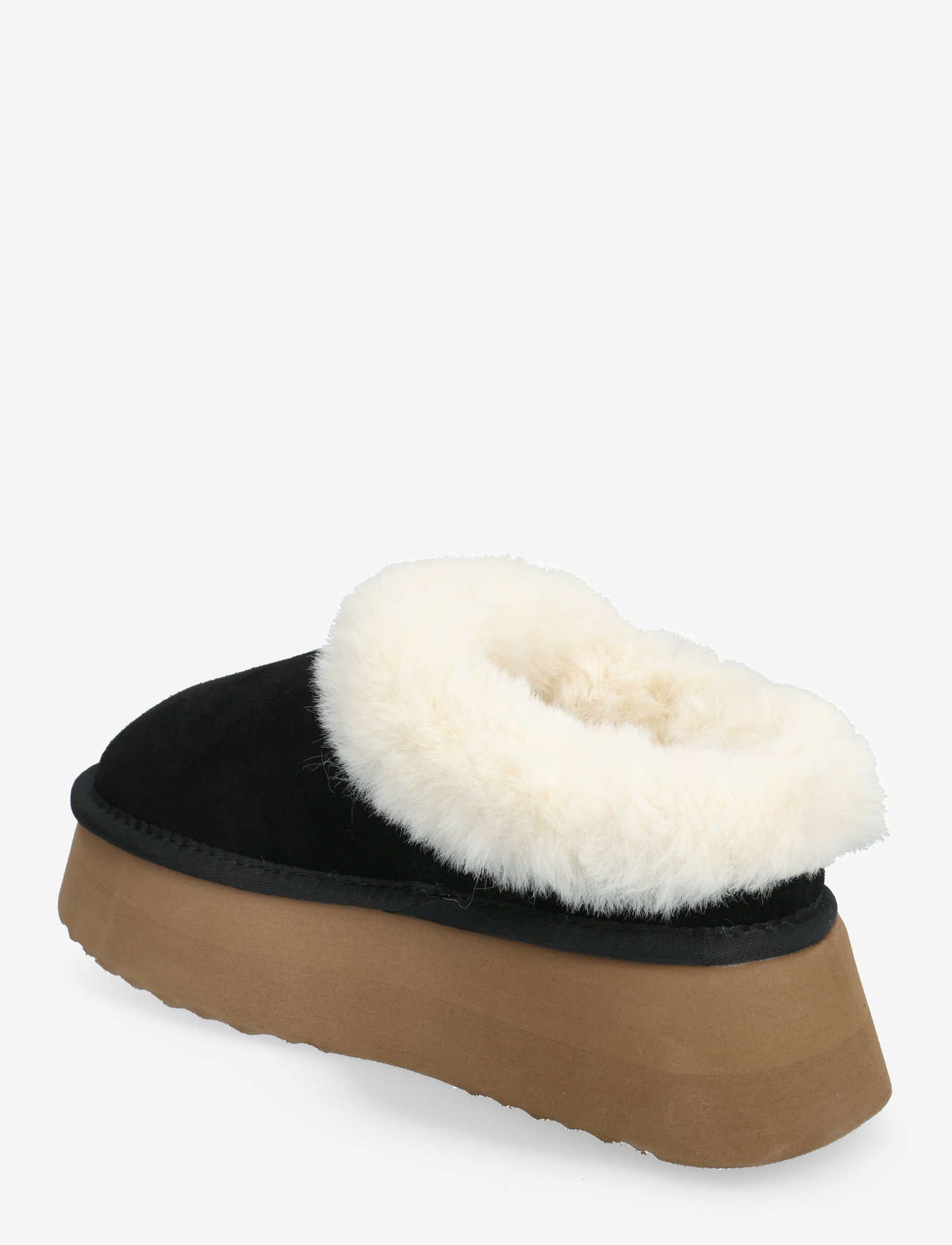 Steve Madden - Chaplin Slide - birthday gifts - black suede - 2