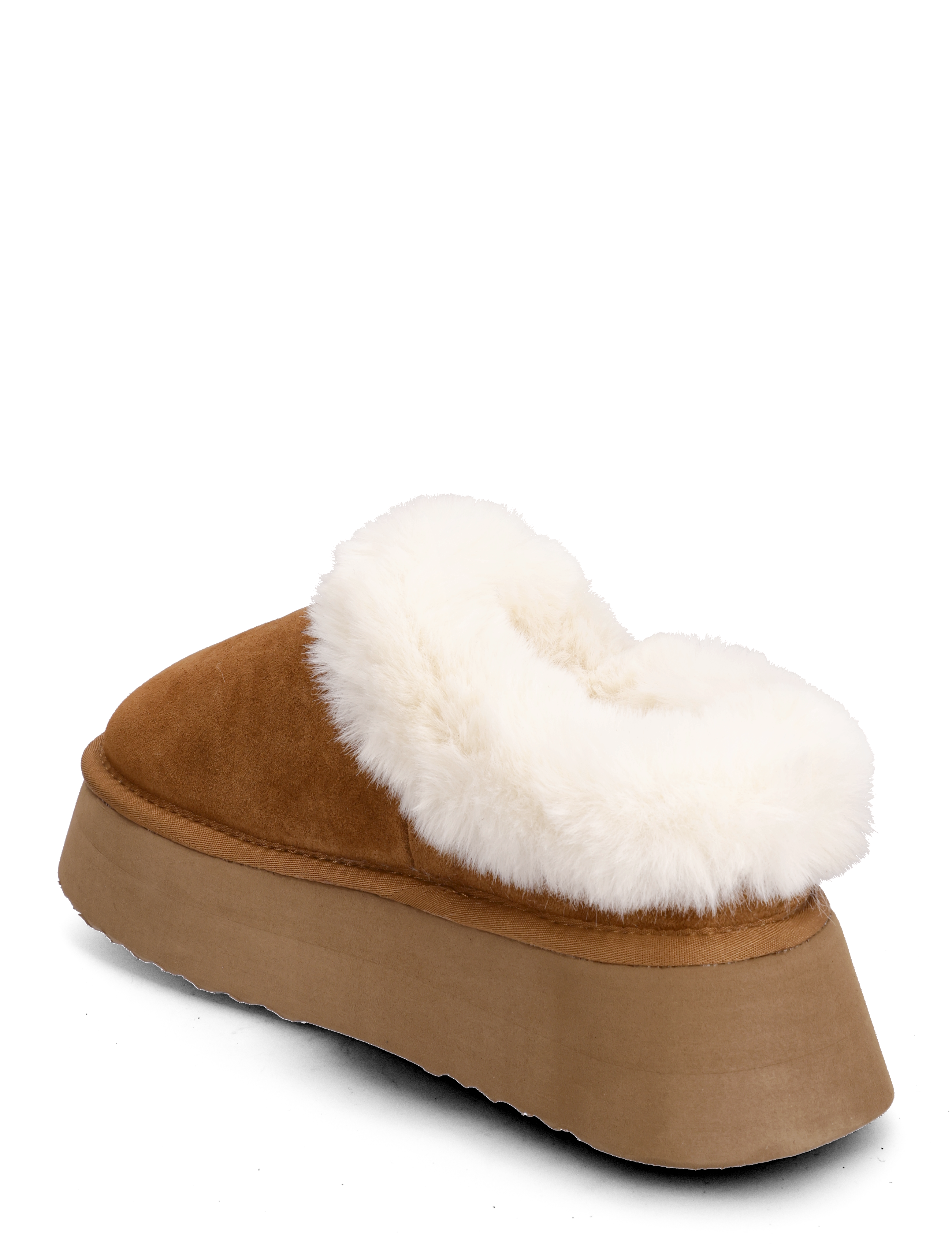 Steve Madden - Chaplin Slide - kvinnor - chestnut suede - 2