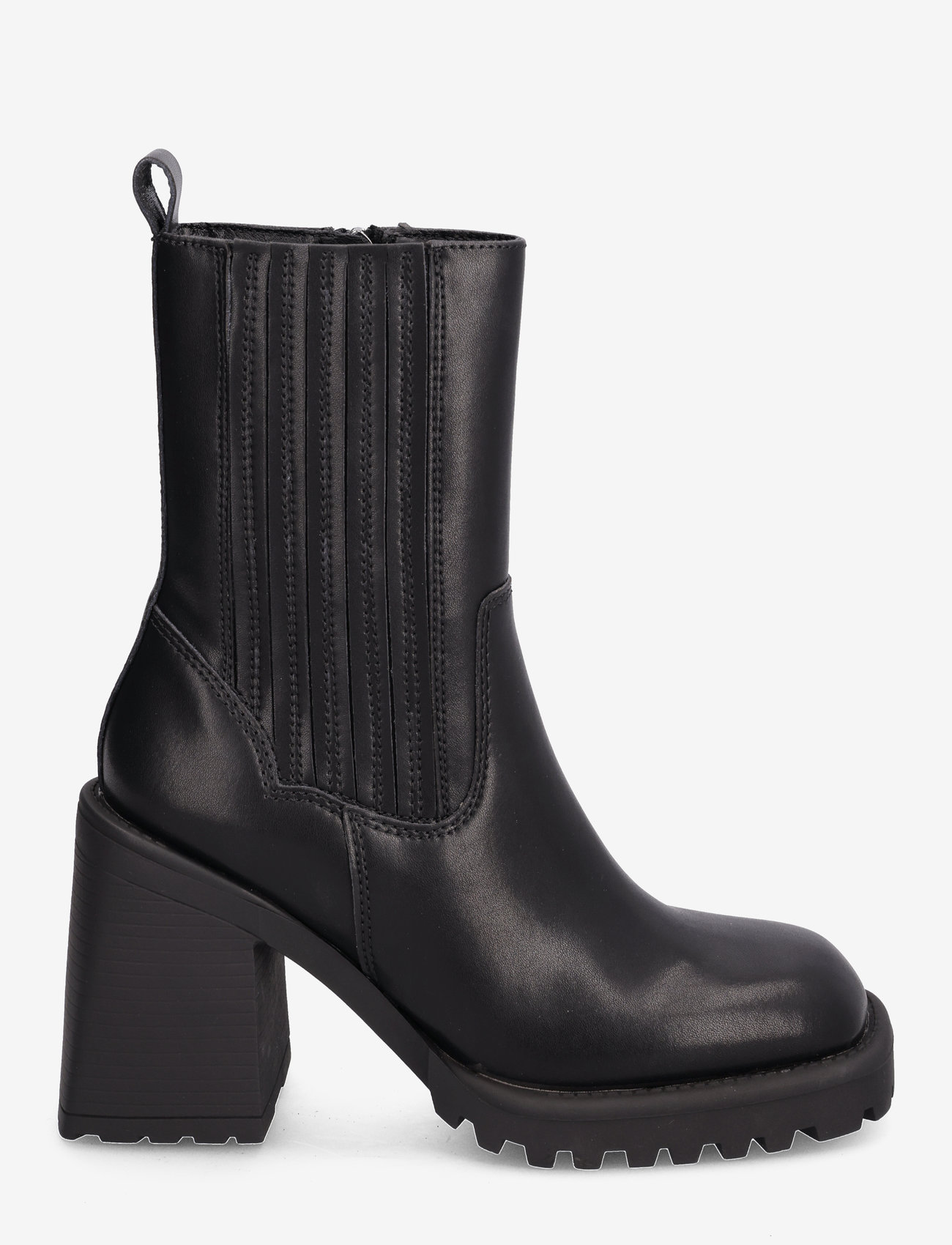Steve Madden - Upcycle Bootie - high heel - blk action leather - 1