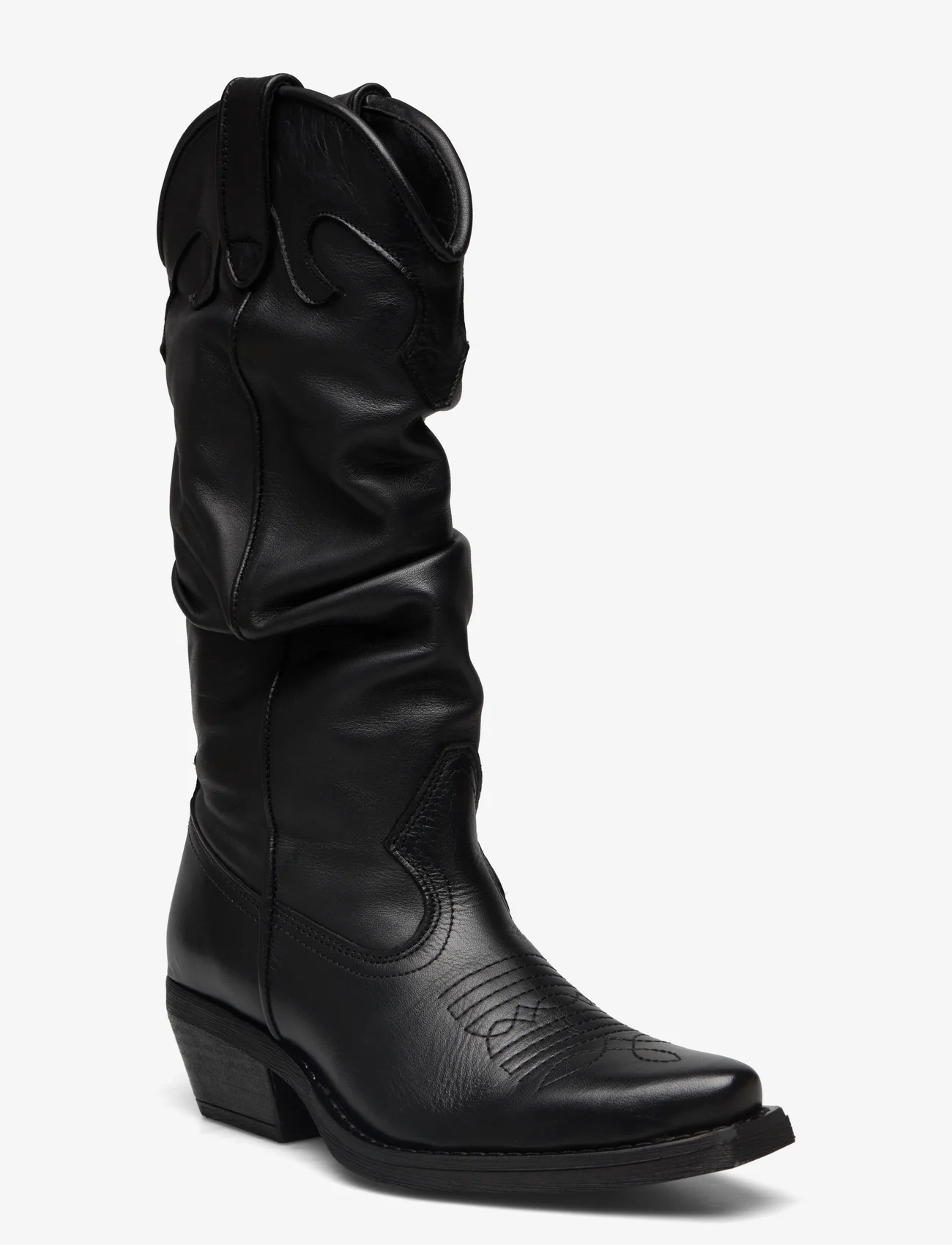 Steve Madden - Wavery Boot - cowboystøvler - black leather - 0