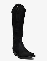 Steve Madden - Welsy Boot - knee high boots - black suede - 0