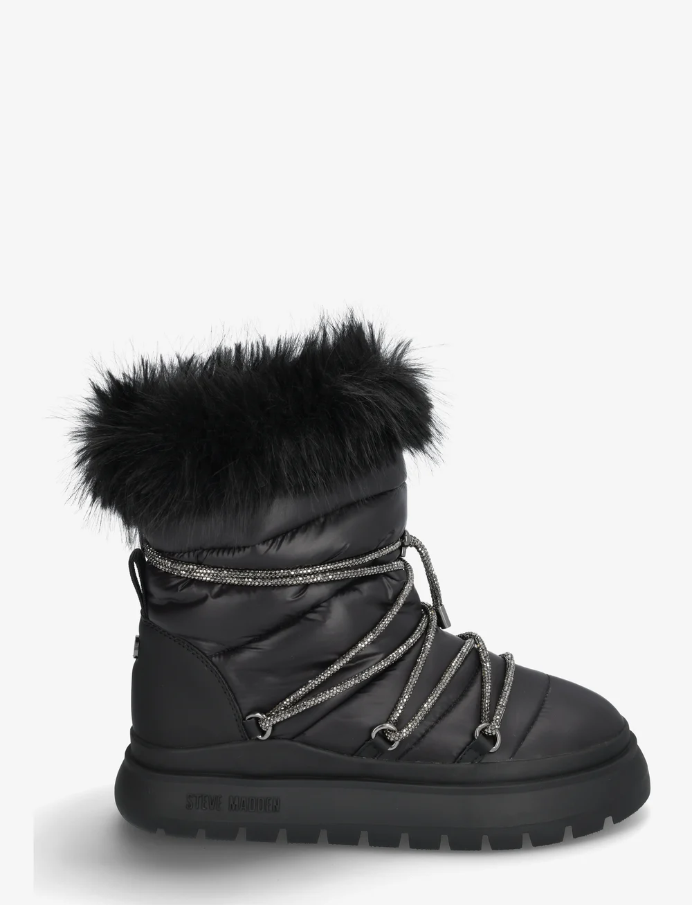 Steve Madden - Ice-Storm Bootie - winterschuhe - black/black - 1