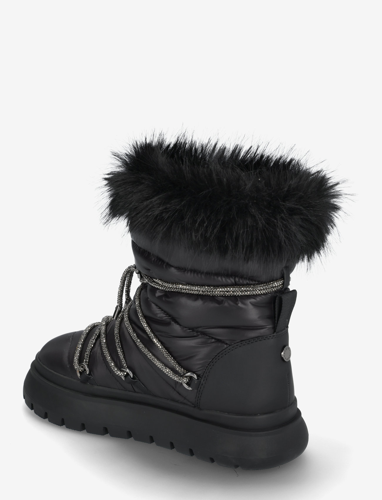 Steve Madden - Ice-Storm Bootie - women - black/black - 2