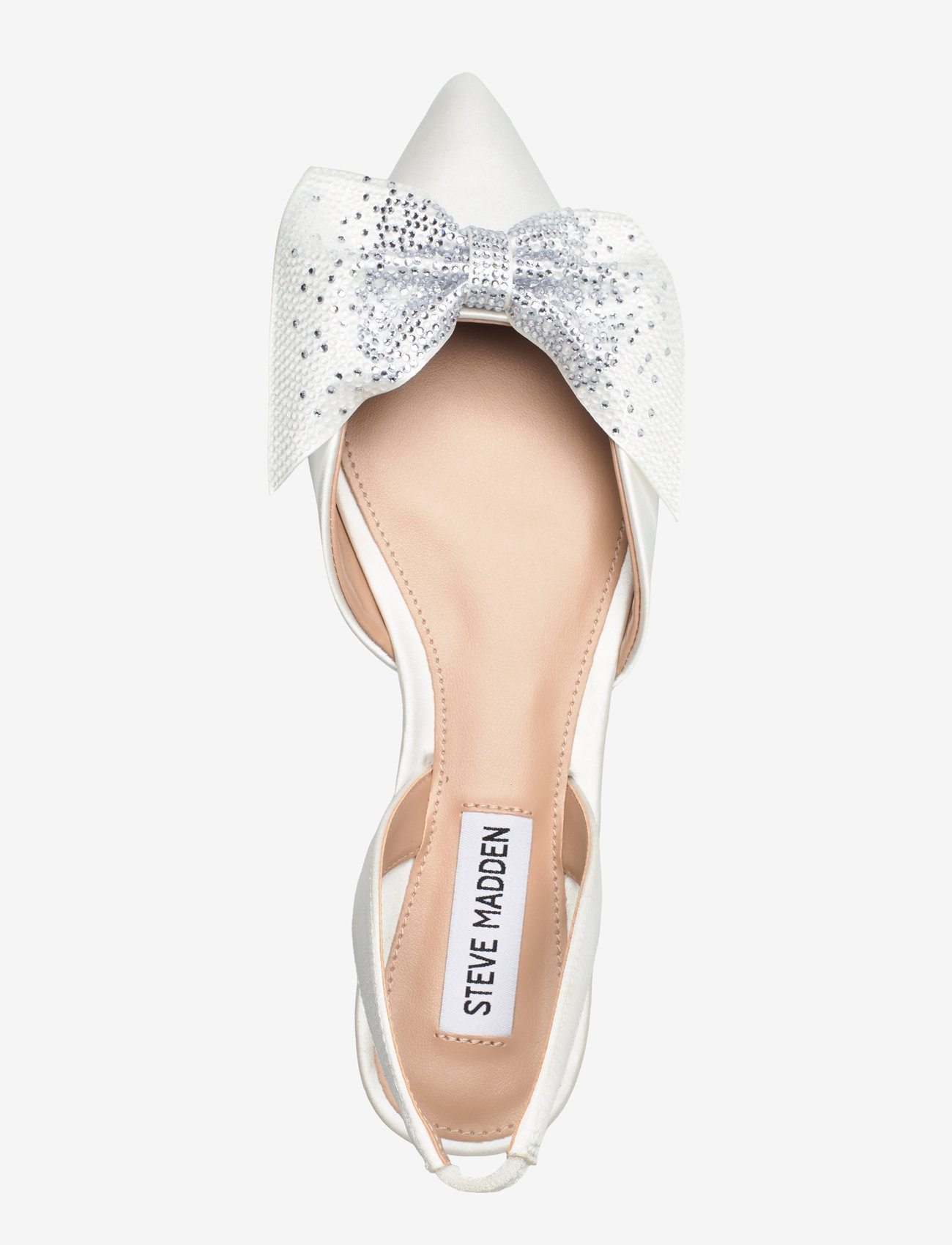Steve Madden - Cristel Sandal - women - ivory satin - 3