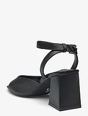 Steve Madden - Glisten Sandal - party wear at outlet prices - black leather - 2