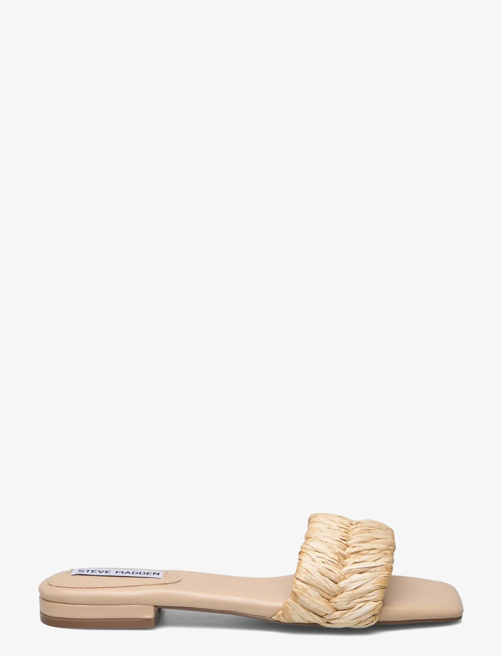 Steve Madden - Allure Sandal - flat sandals - nat raffia - 1
