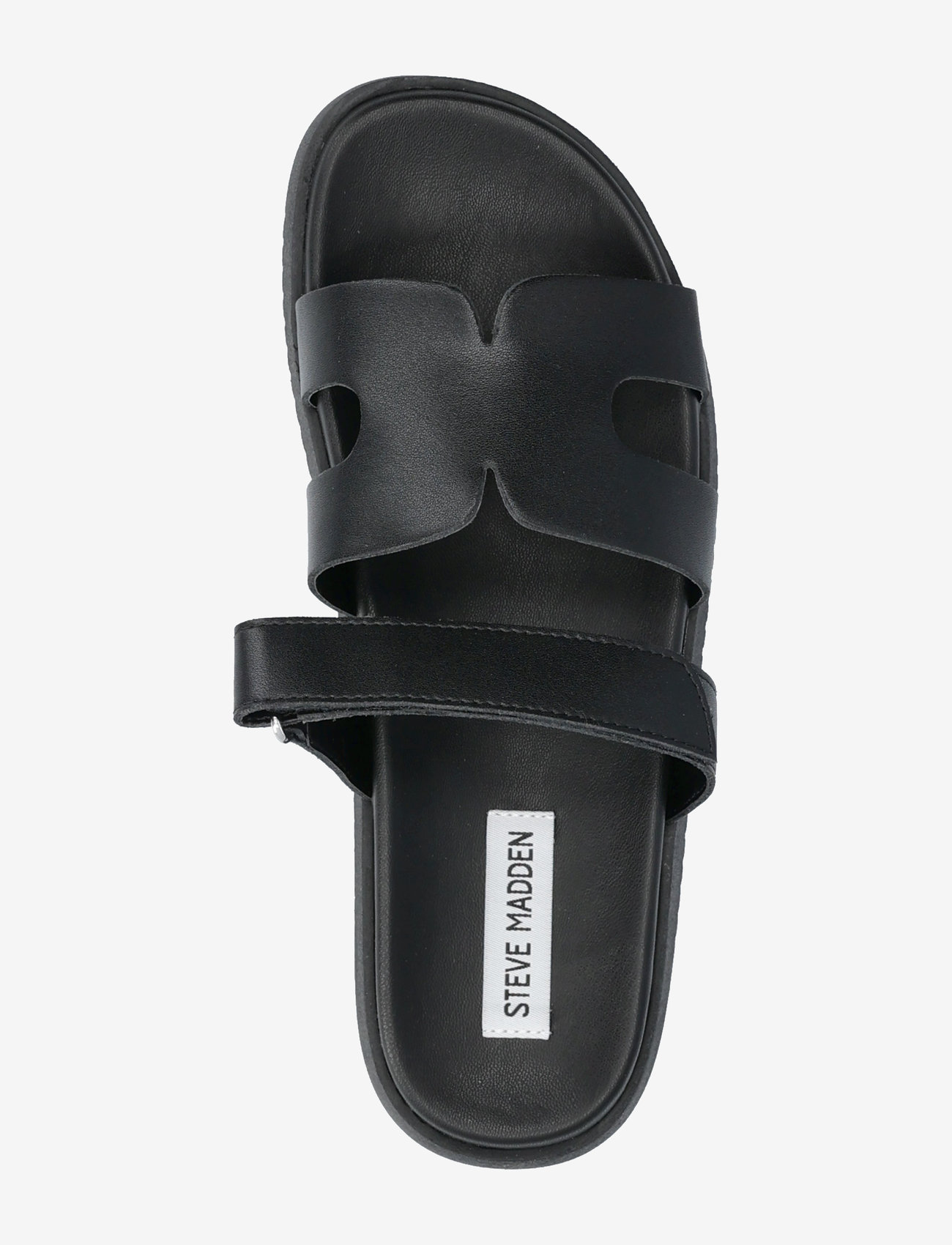 Steve Madden - Missile Sandal - flade sandaler - blk action leather - 3