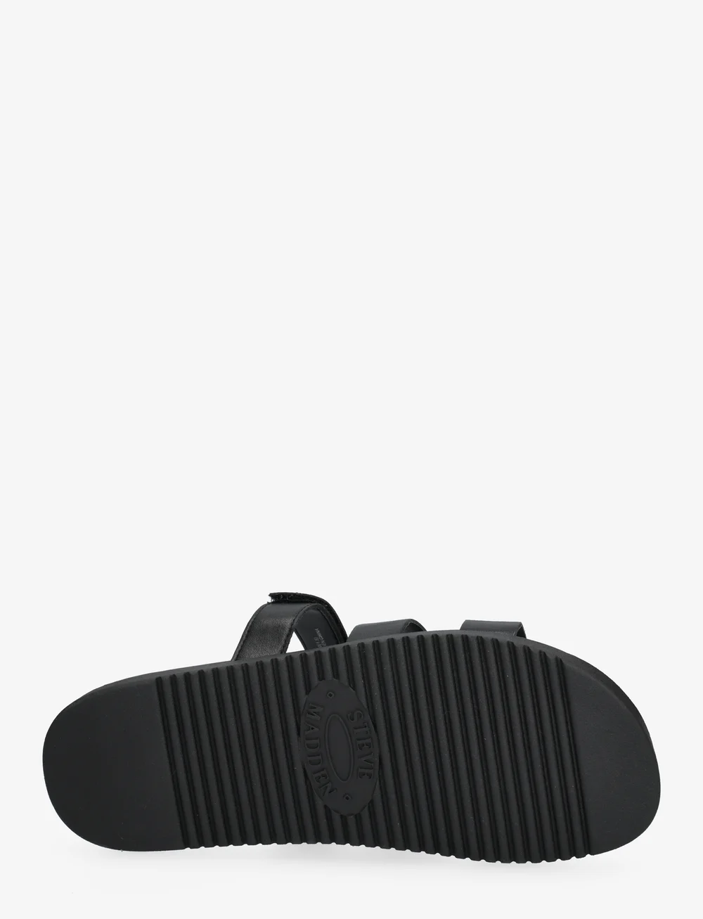 Steve Madden - Missile Sandal - platta sandaler - blk action leather - 4