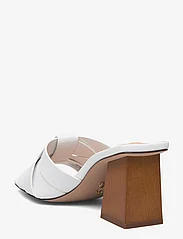 Steve Madden - Amsterdam Sandal - heeled mules - white action leather - 2