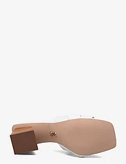 Steve Madden - Amsterdam Sandal - basutės su kulnu - white action leather - 4
