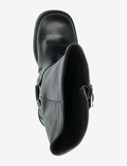 Steve Madden - Beau Boot - platte enkellaarsjes - black leather - 3