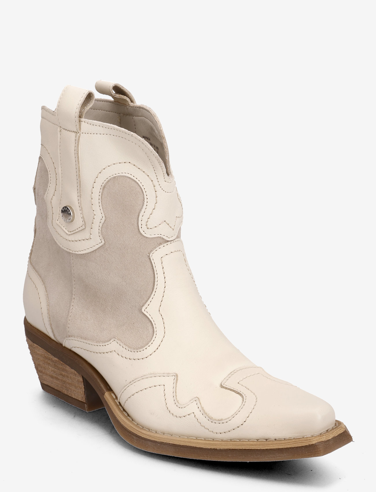 Steve Madden - Waynoa Boot - cowboy-boots - beige leather - 0