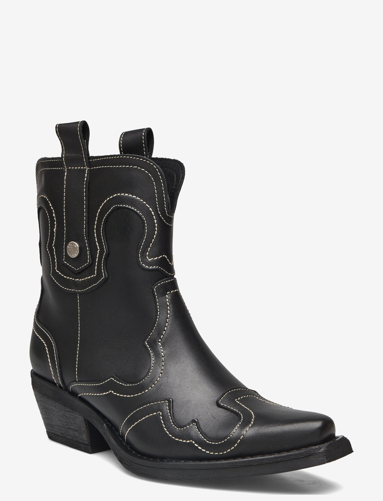 Steve Madden - Waynoa Boot - cowboy boots - black leather - 0