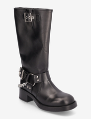 Steve Madden - Beau-C Boot - knee high boots - black leather - 0