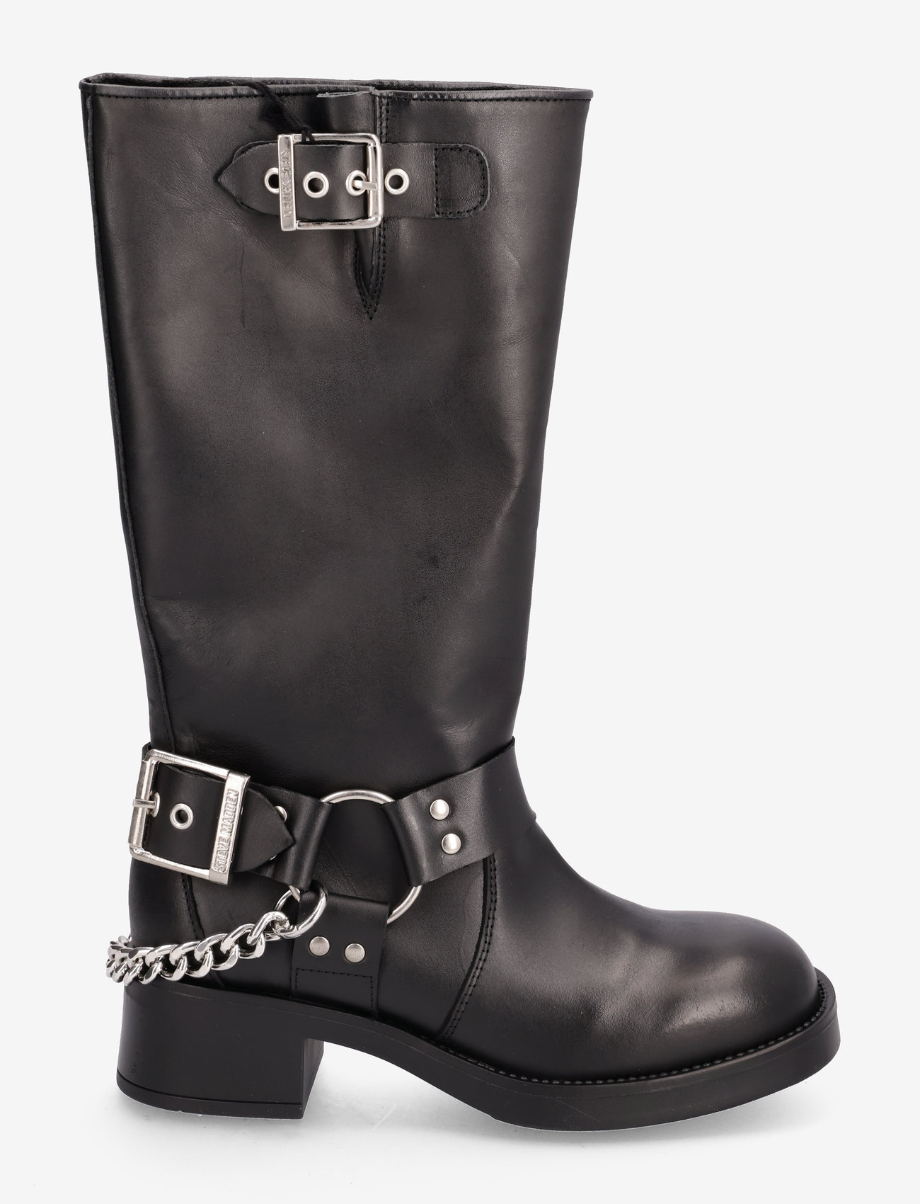 Steve Madden - Beau-C Boot - kniehohe stiefel - black leather - 1
