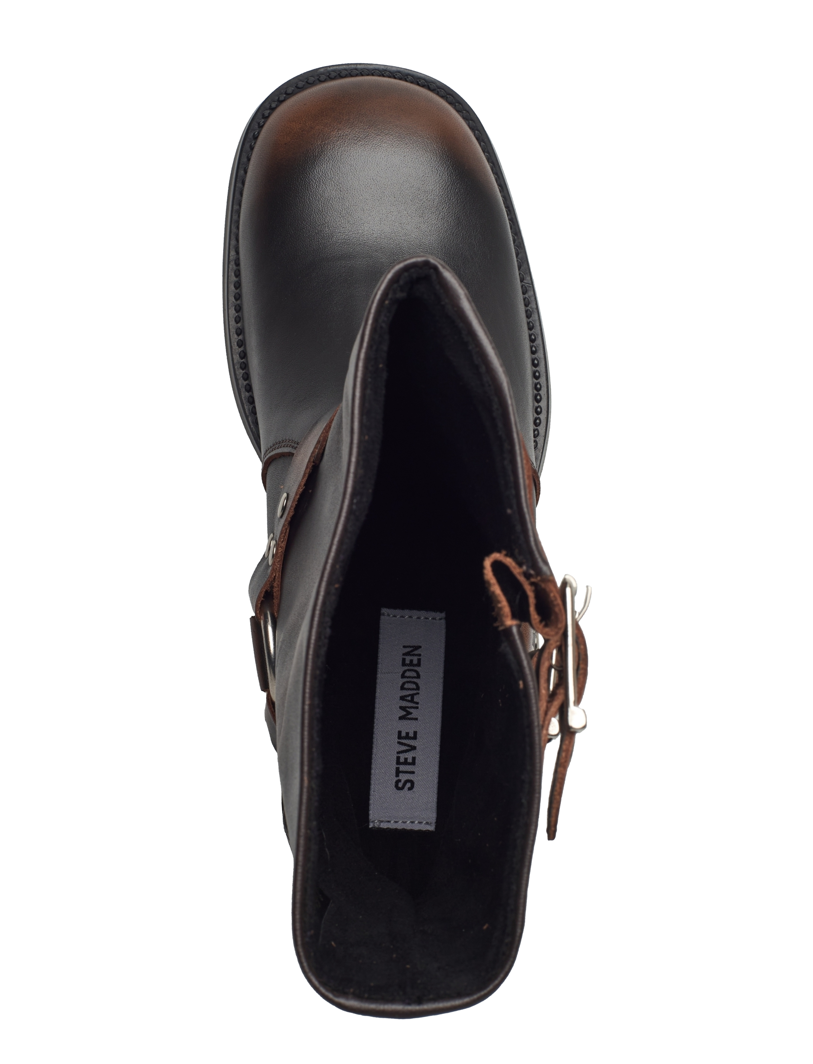 Steve Madden - Becase Boot - tasapohjaiset nilkkurit - brown leather - 3