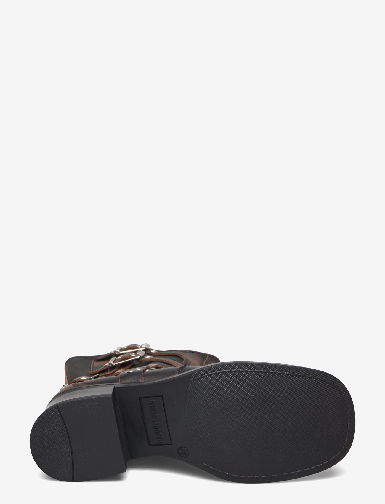 Steve Madden - Becase Boot - flat ankle boots - brown leather - 4