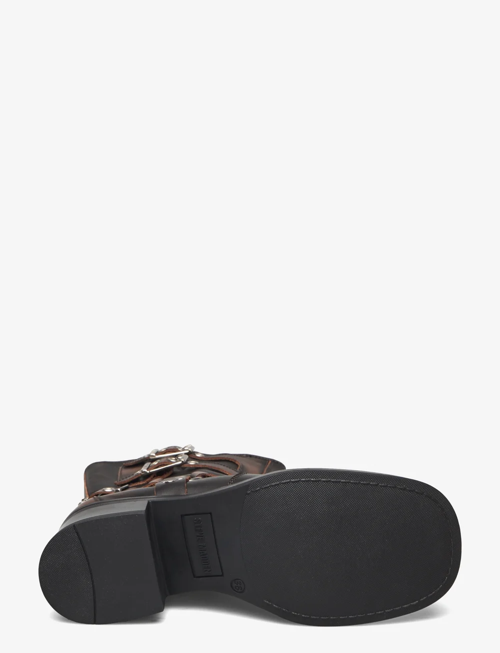 Steve Madden - Becase Boot - madalad poolsaapad - brown leather - 4
