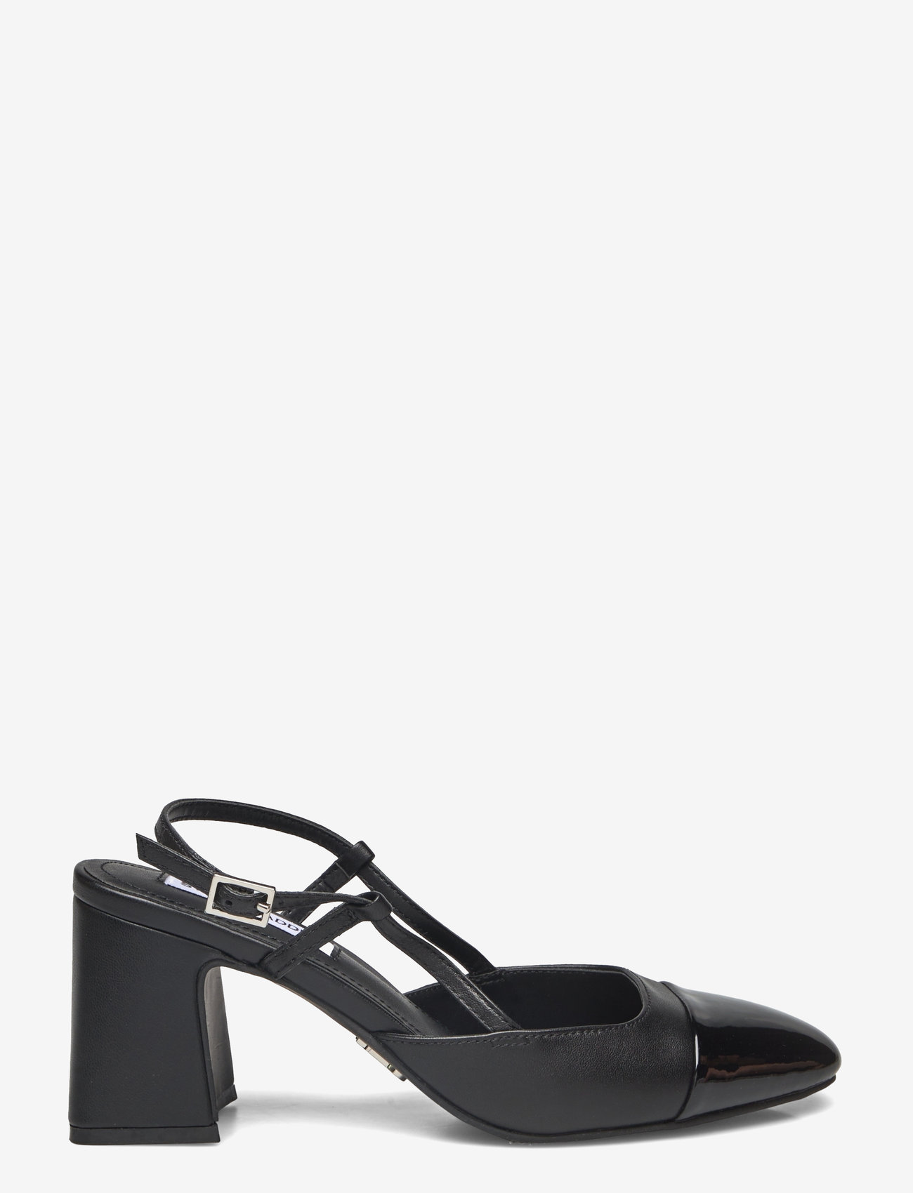 Steve Madden - Zeina Sandal - sandaler med hæl - black leather - 1