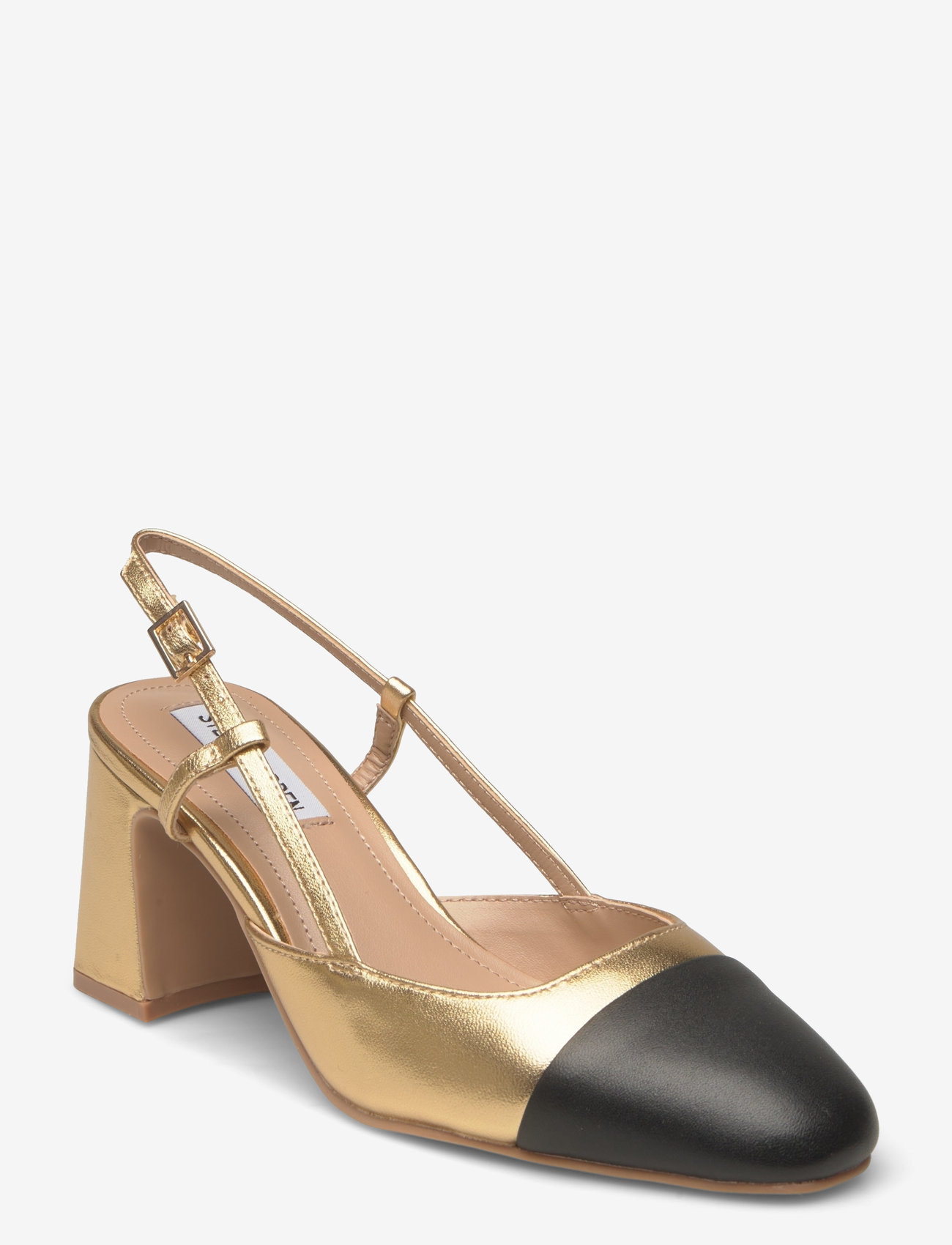Steve Madden - Zeina - heeled slingbacks - gold/black - 0