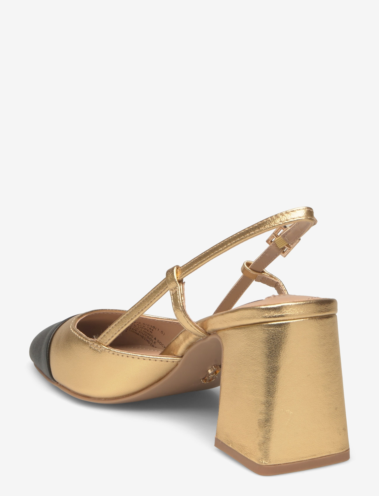 Steve Madden - Zeina - heeled slingbacks - gold/black - 2