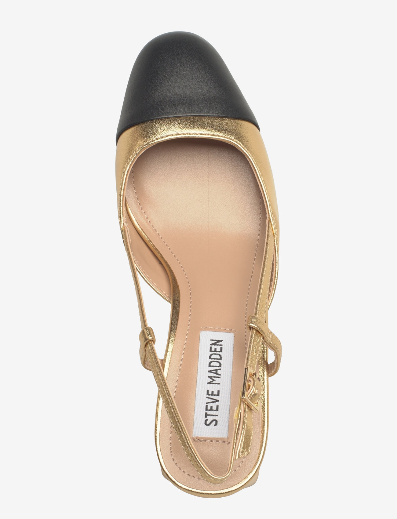 Steve Madden - Zeina - heeled slingbacks - gold/black - 4
