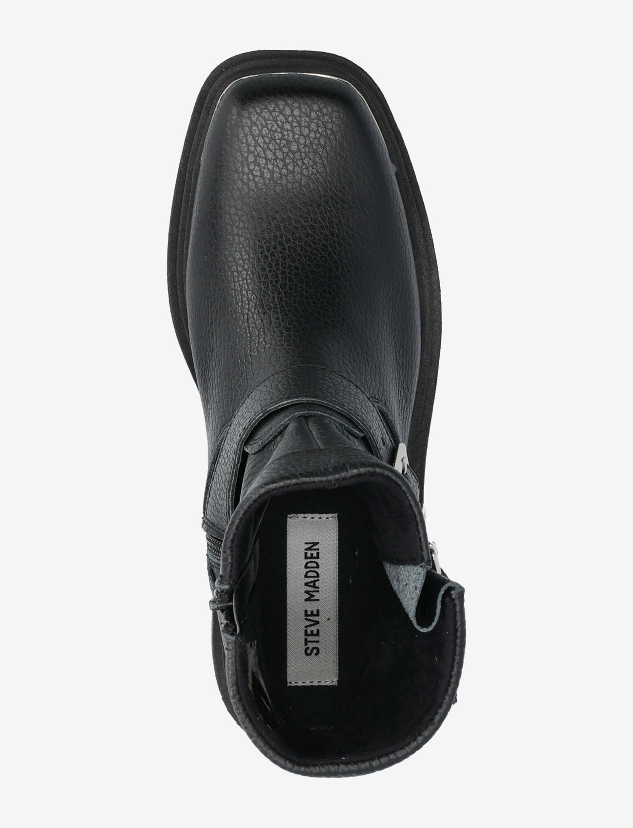 Steve Madden - Choice Biker Boots - bottines plates - black leather - 3