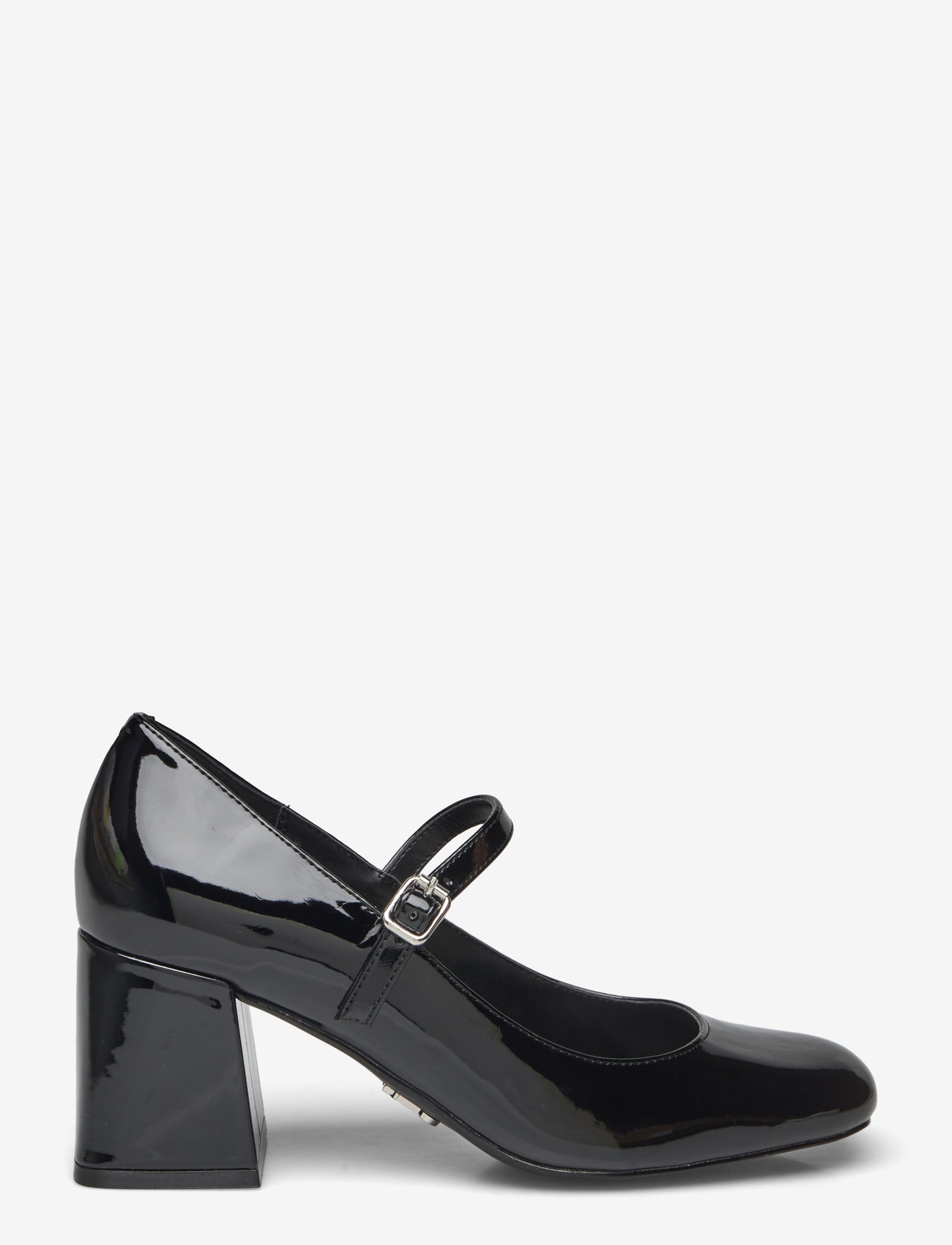 Steve Madden - Pep Talk Heeled Sandal - black patent - 1