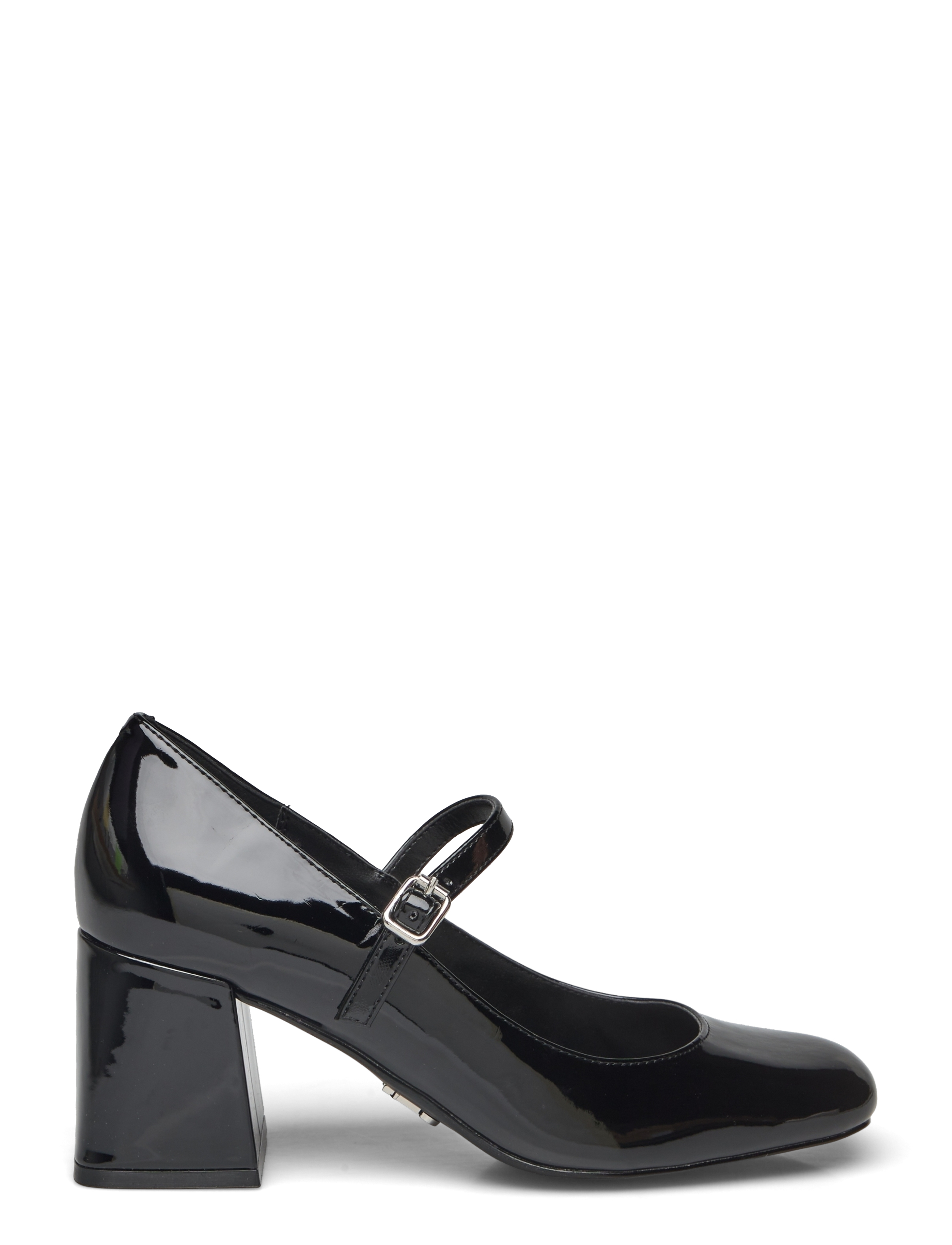 Steve Madden - Pep Talk Heeled Sandal - black patent - 1