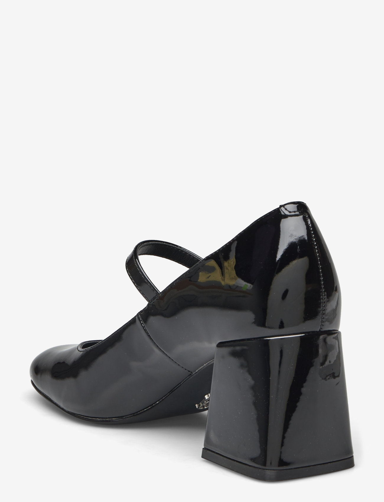 Steve Madden - Pep Talk Heeled Sandal - black patent - 2
