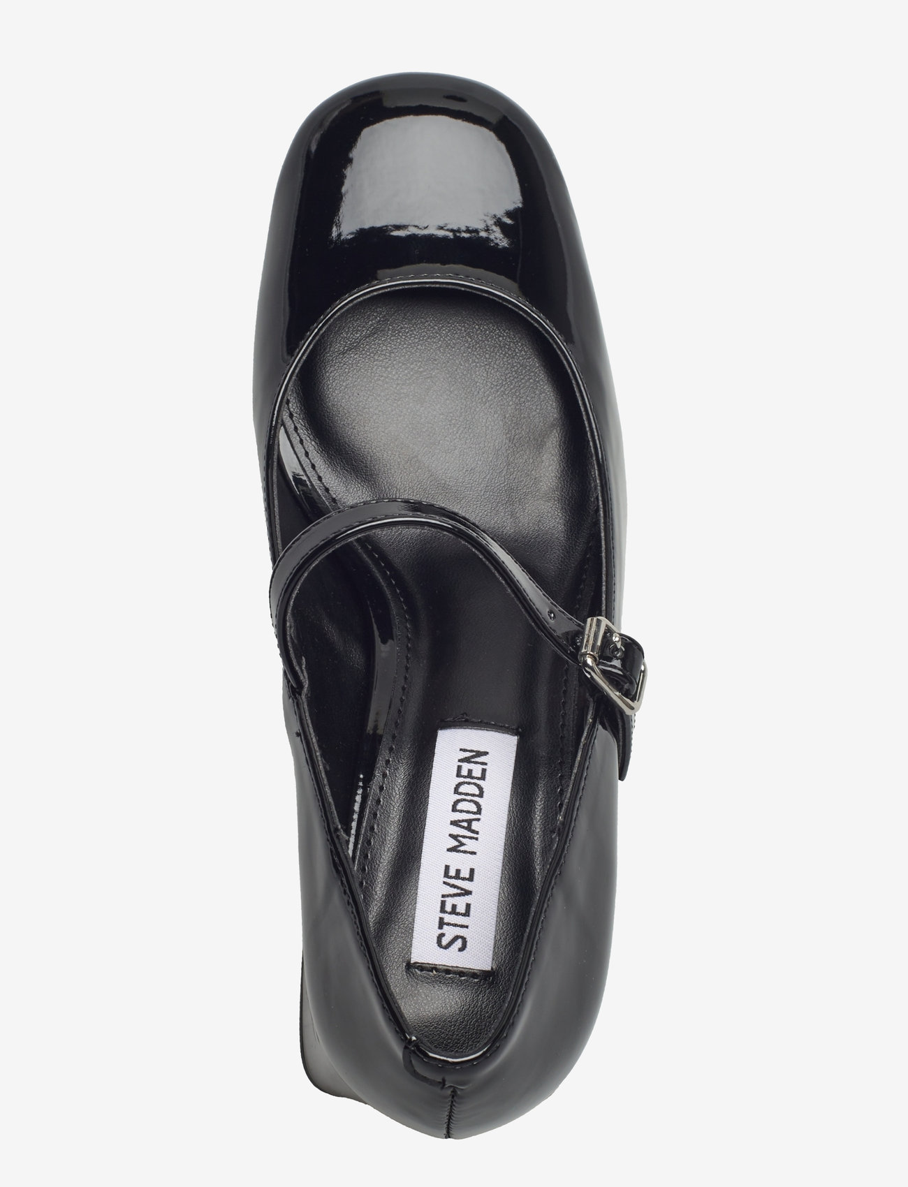 Steve Madden - Pep Talk Heeled Sandal - black patent - 3