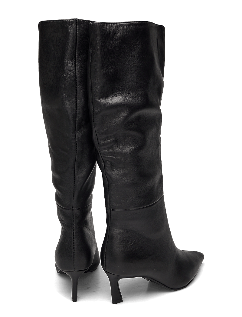 Steve Madden - Lavan Boots - pika säärega saapad - black leather - 4
